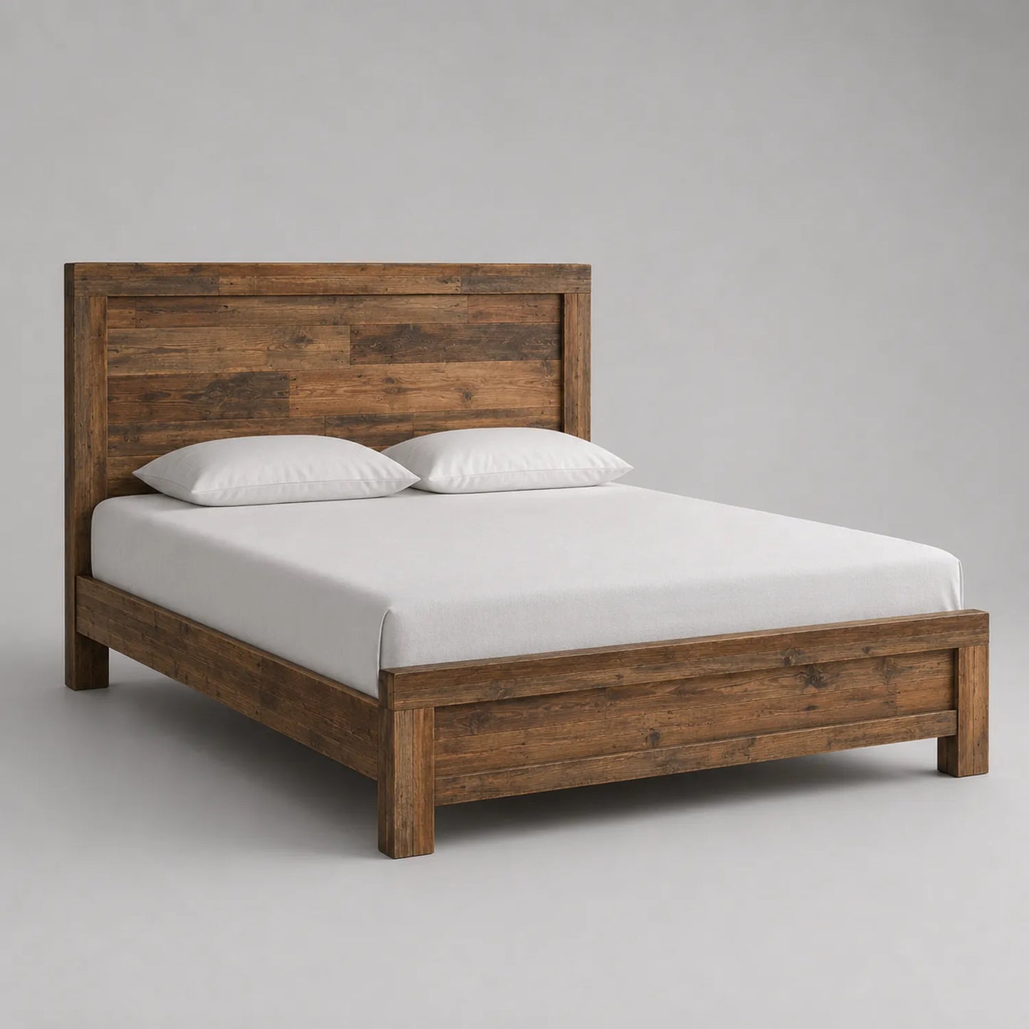 Holzbett aus Kiefer 200x180cm Braun
