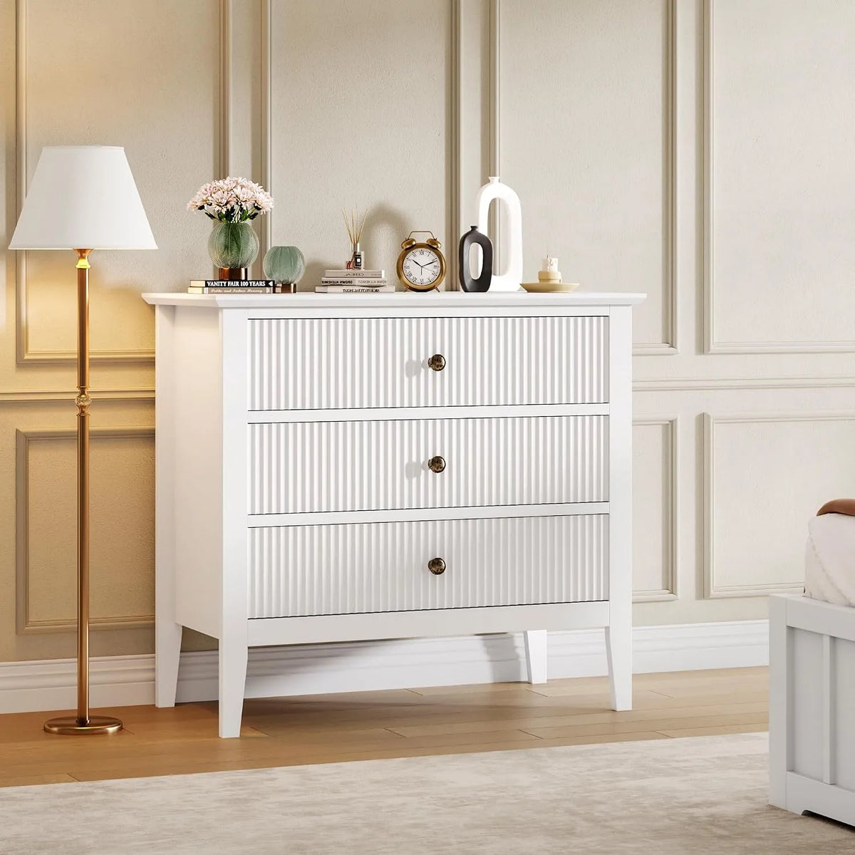 Sideboard und Anrichte: mit Schubladen, 3 Schubladen, 80 cm