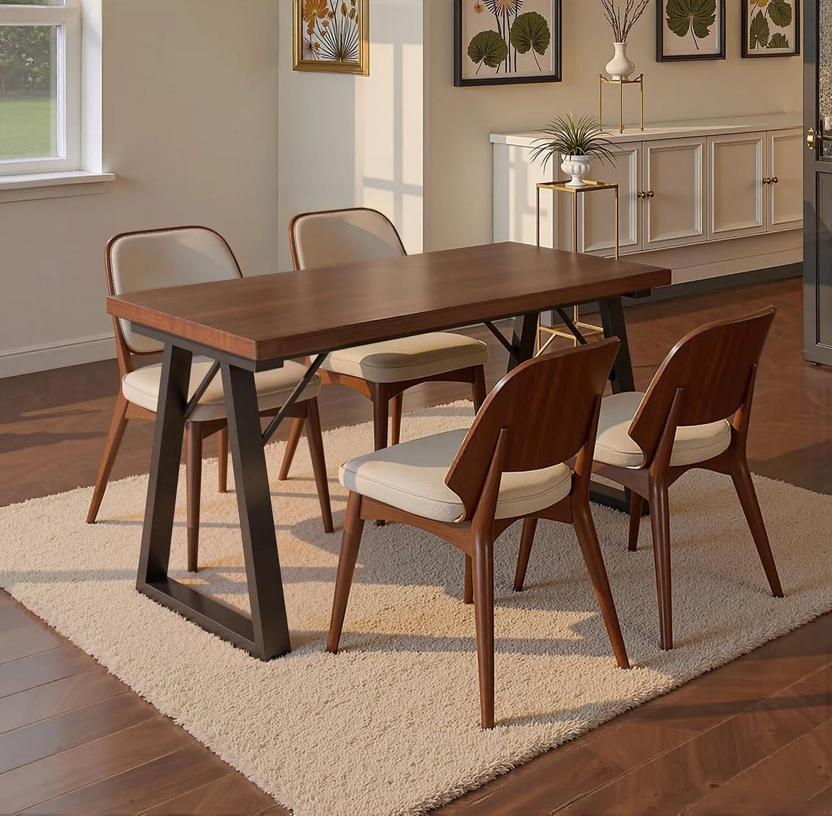 Esstisch und Esszimmertisch – 140×80×75 cm, 120×60×75 cm