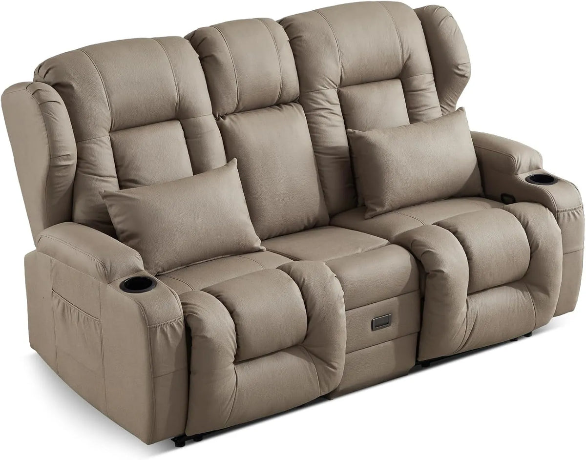 Relaxsessel und Fernsehsessel: mit Relaxfunktion, mit Liegefunktion, klappbar, 2 Sitzer, 172cm, 2-Sitzer