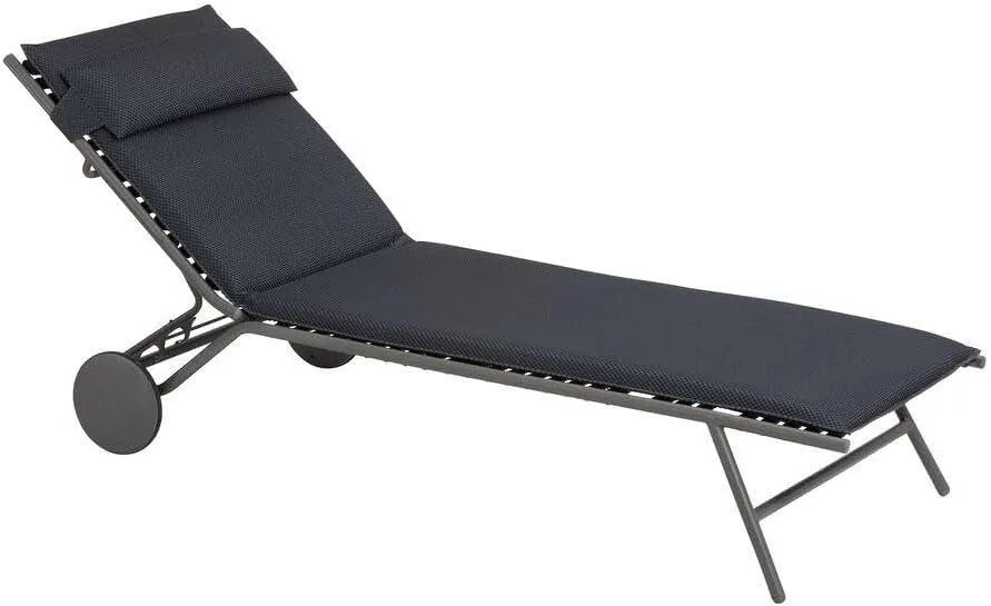 Lafuma MOBILIER Gartenliege und Sonnenliege — grau