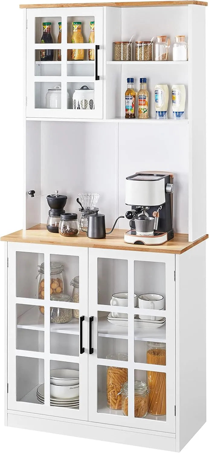 Küchenschrank – 183 cm, weiß