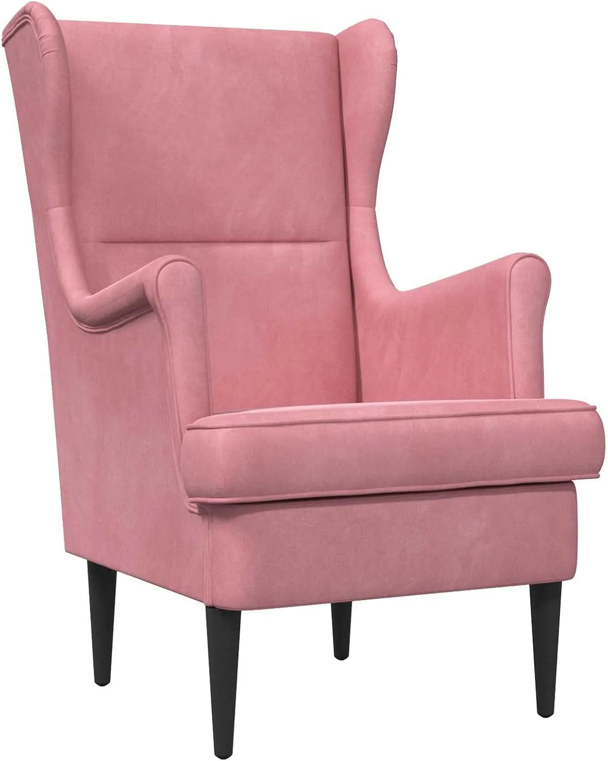 Relaxsessel und Fernsehsessel – mit Samtbezug, rosa