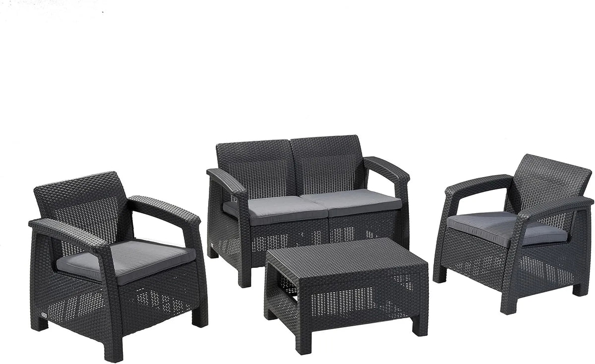 Keter Gartenmöbel-Set und Lounge-Set — grau