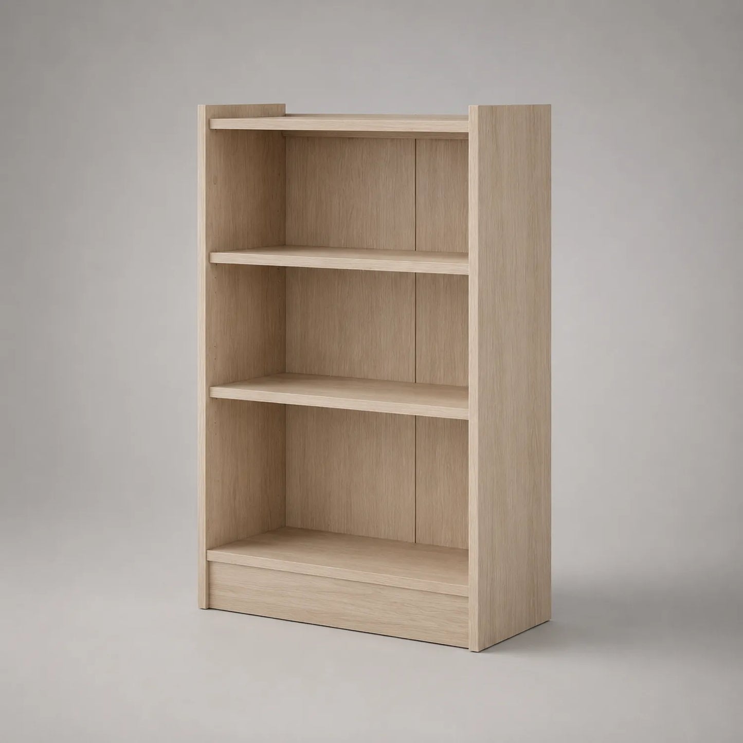 Holzregal mit 3 Ebenen, 120 cm Höhe
