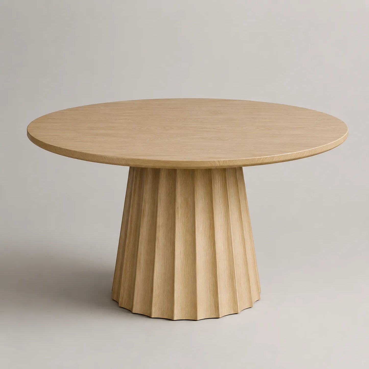 Runder Tisch aus Eichenholz Ø120 cm