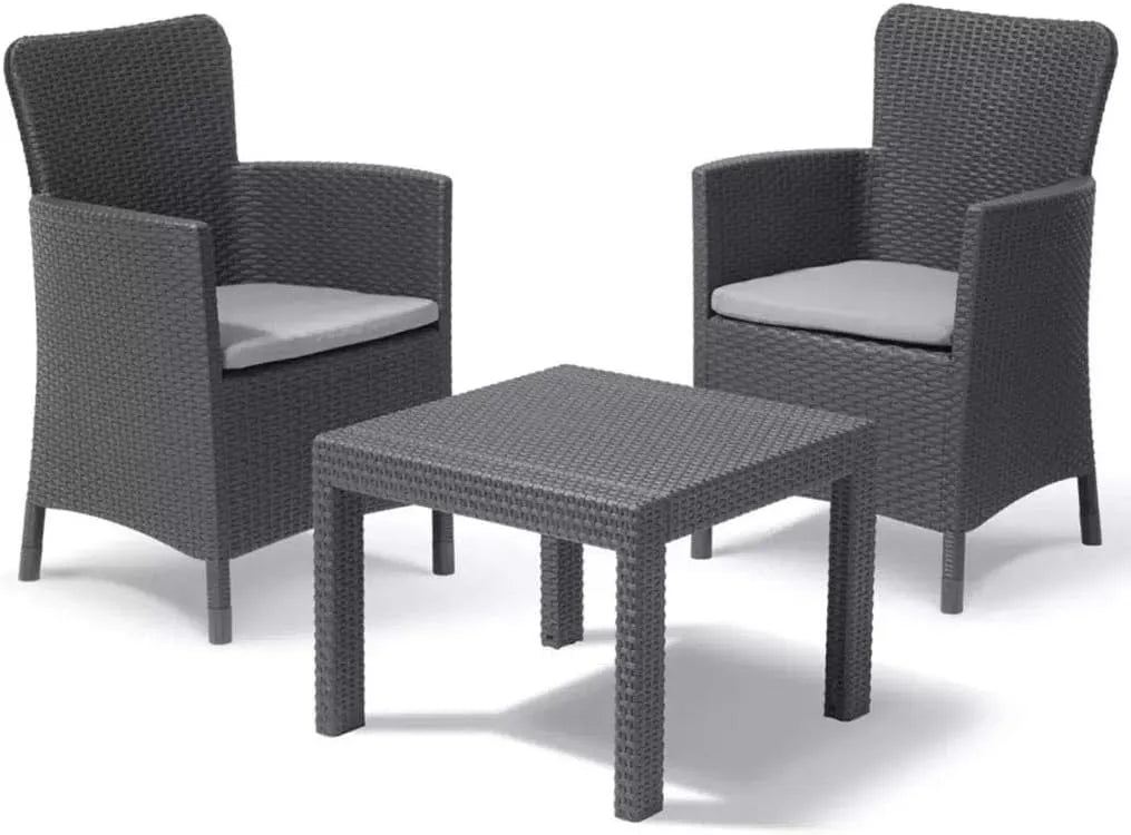 Gartenmöbel-Set und Lounge-Set – 3tlg