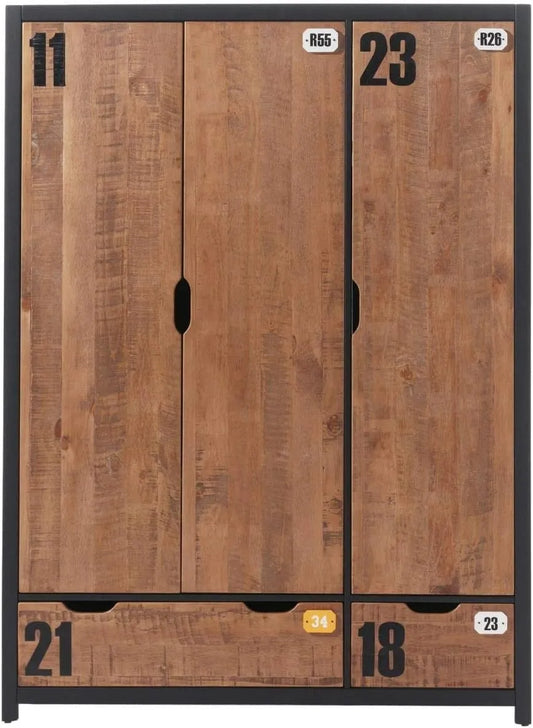 Aufbewahrungsschrank — 3 Türen, 55 × 200 cm