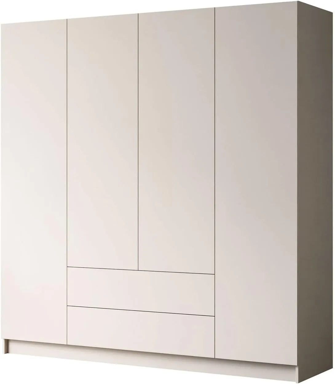 Kleiderschrank und Garderobenschrank — 3D-/4D-Technologie, mit Schubladen, mit Spiegel