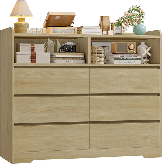 Sideboard und Anrichte – mit Schubladen, 6 Schubladen, 120 × 40 × 100cm, 120cm
