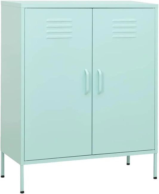 Sideboard und Anrichte: aus Stahl, 80 × 35 × 101, 5cm