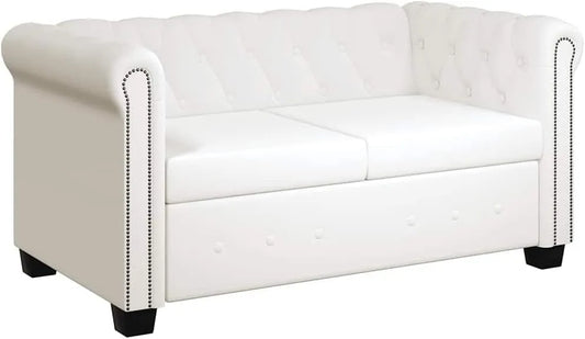 Sofa – aus PU-Leder, 2-Sitzer