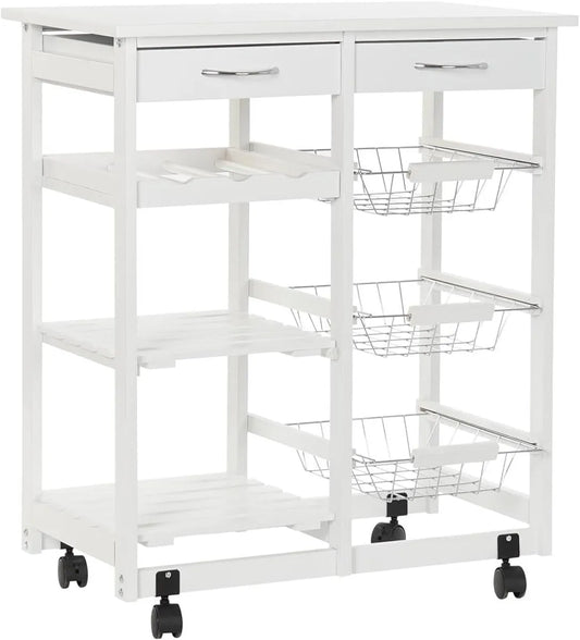 Bücherregal und Standregal: aus Holz, mit Schubladen, 2 Schubladen, 67 × 37 × 79 cm