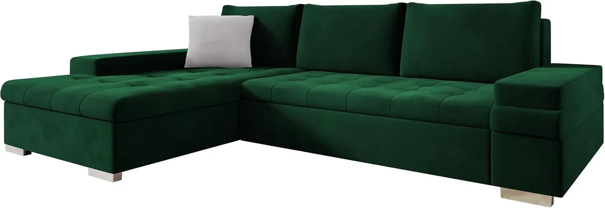 Ecksofa und Wohnlandschaft: Bangkok Mini, L-Form, mit Bettkasten, mit Schlaffunktion