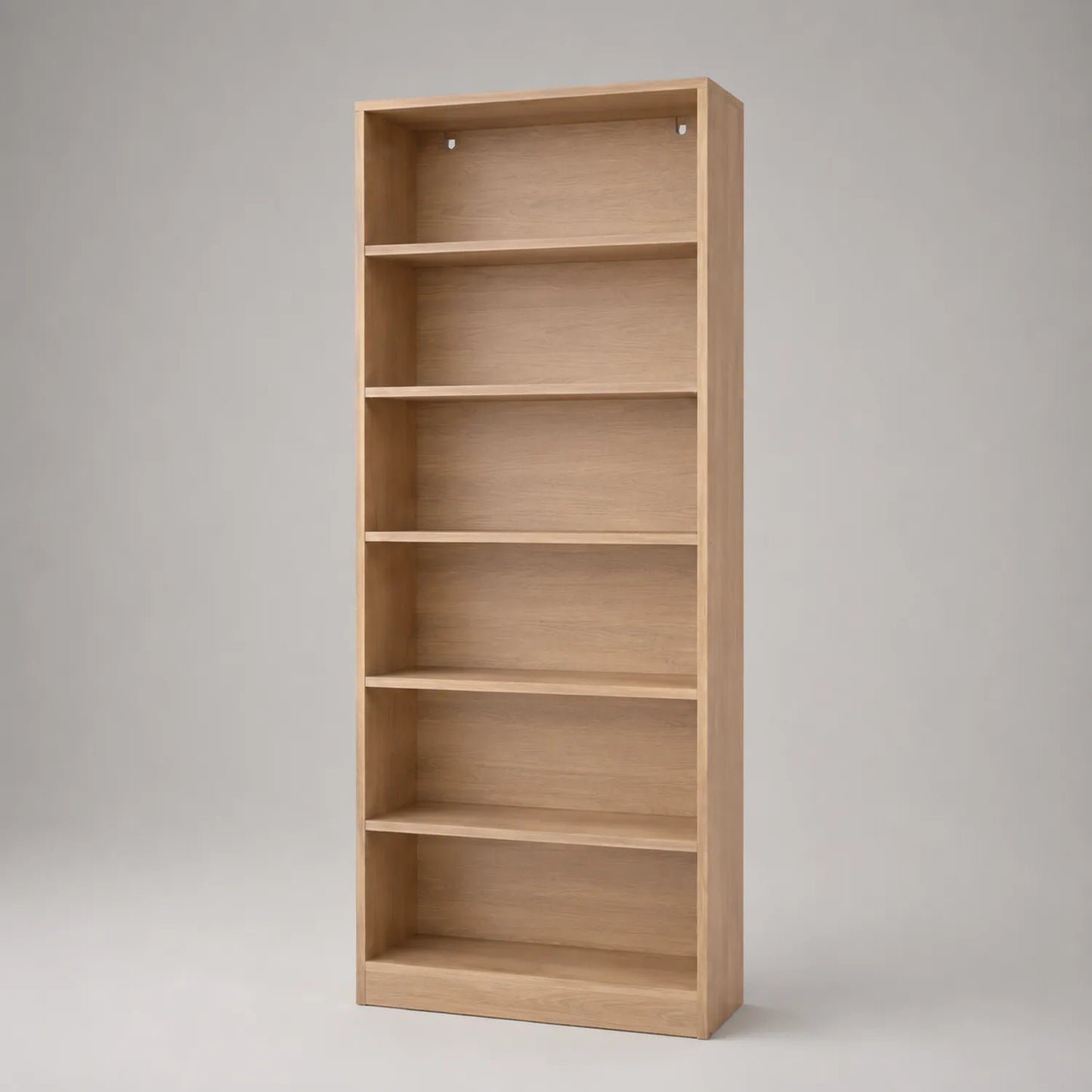 Bücherregal Eichenholz 6 Ebenen 200 cm
