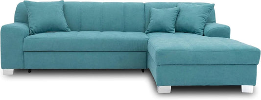 Ecksofa und Wohnlandschaft — Capri, L-Form, rechte Ausrichtung, mit Schlaffunktion, 239 × 152 × 75 cm