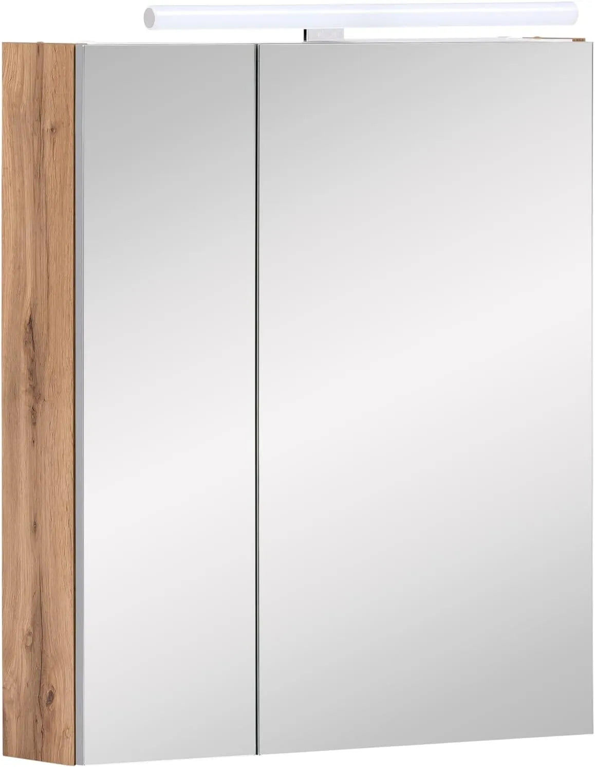 Schildmeyer Spiegelschrank Duo 146542 – mit Spiegel, 60 × 16 × 74, 7 cm