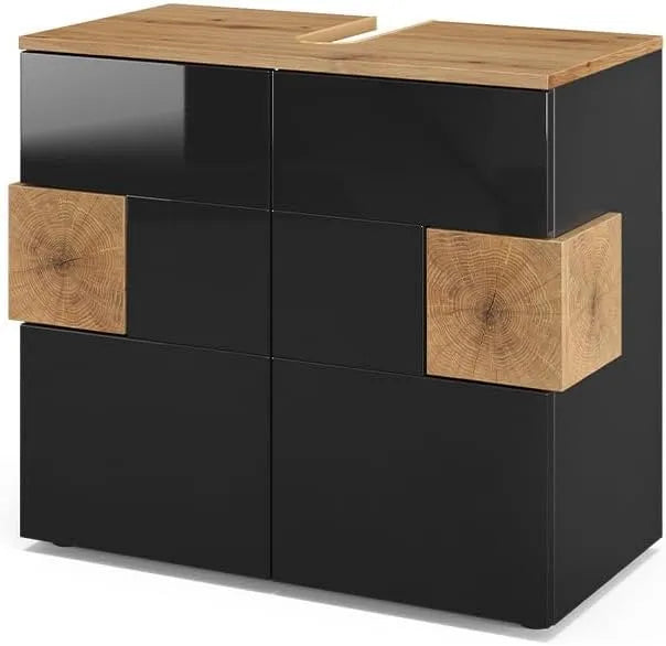 Vicco Waschbeckenunterschrank – Wandmontage, 73.1 × 64 cm, anthrazit