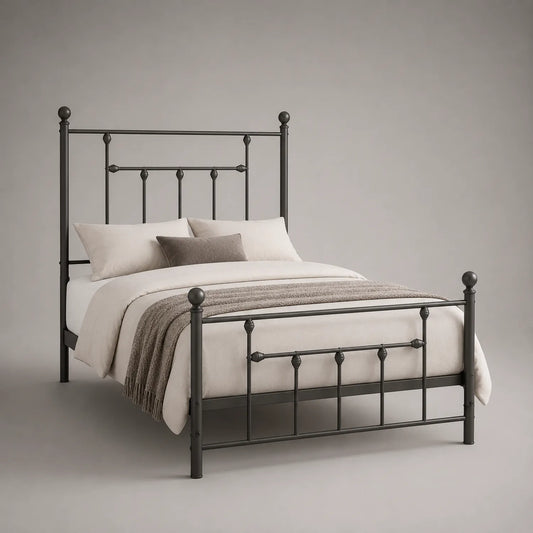 Metallbett mit Rahmen 140x200 cm